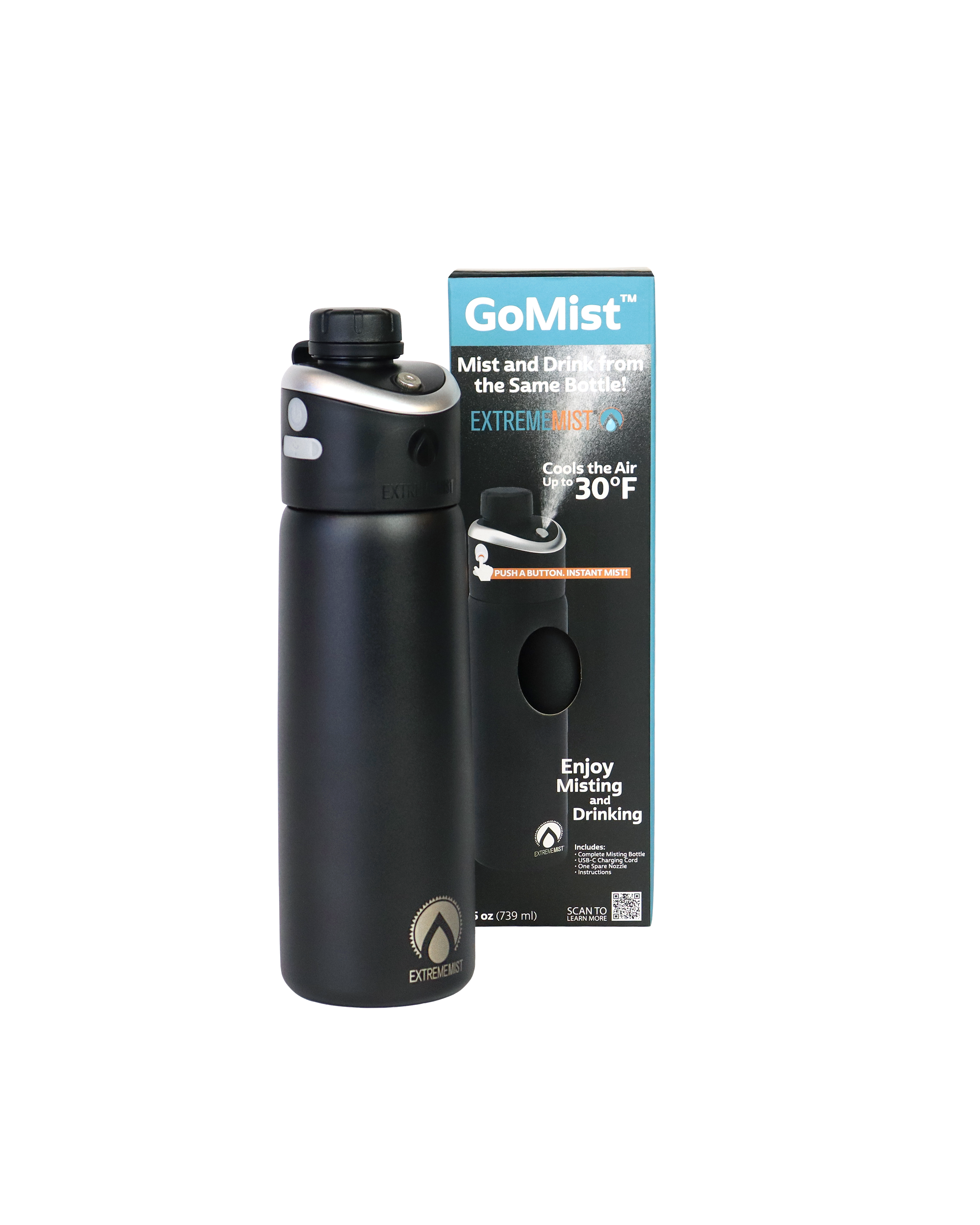 GoMist Misting & Drinking Bottle – ExtremeMist PCS