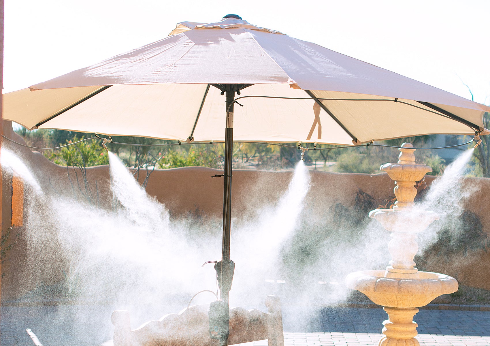 Portable Misting System: Pro Kit with Storage Box