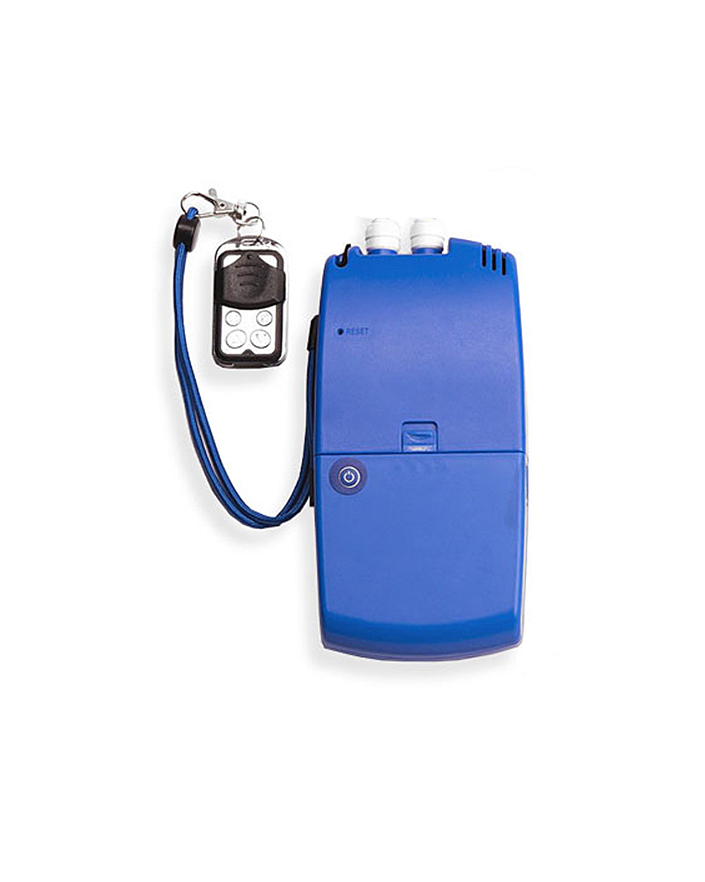 wireless remote and blue misting pump