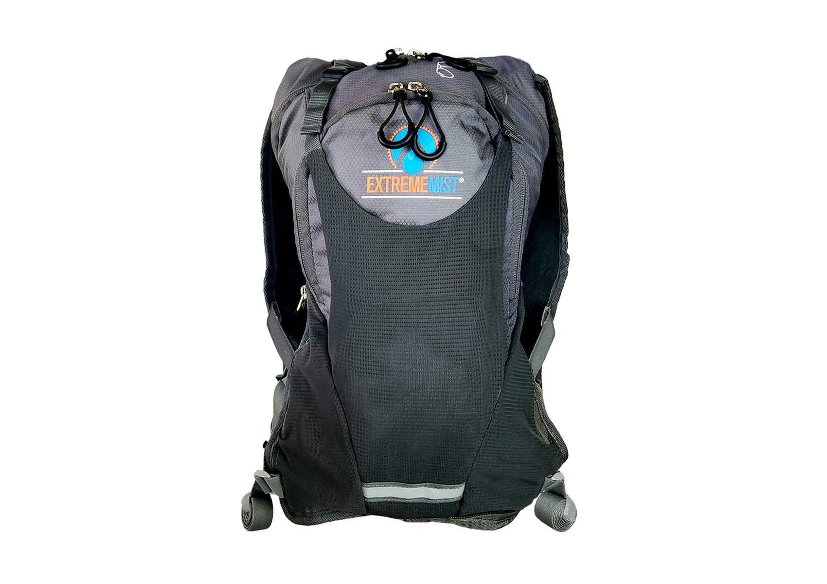 back of misting hydration backpack