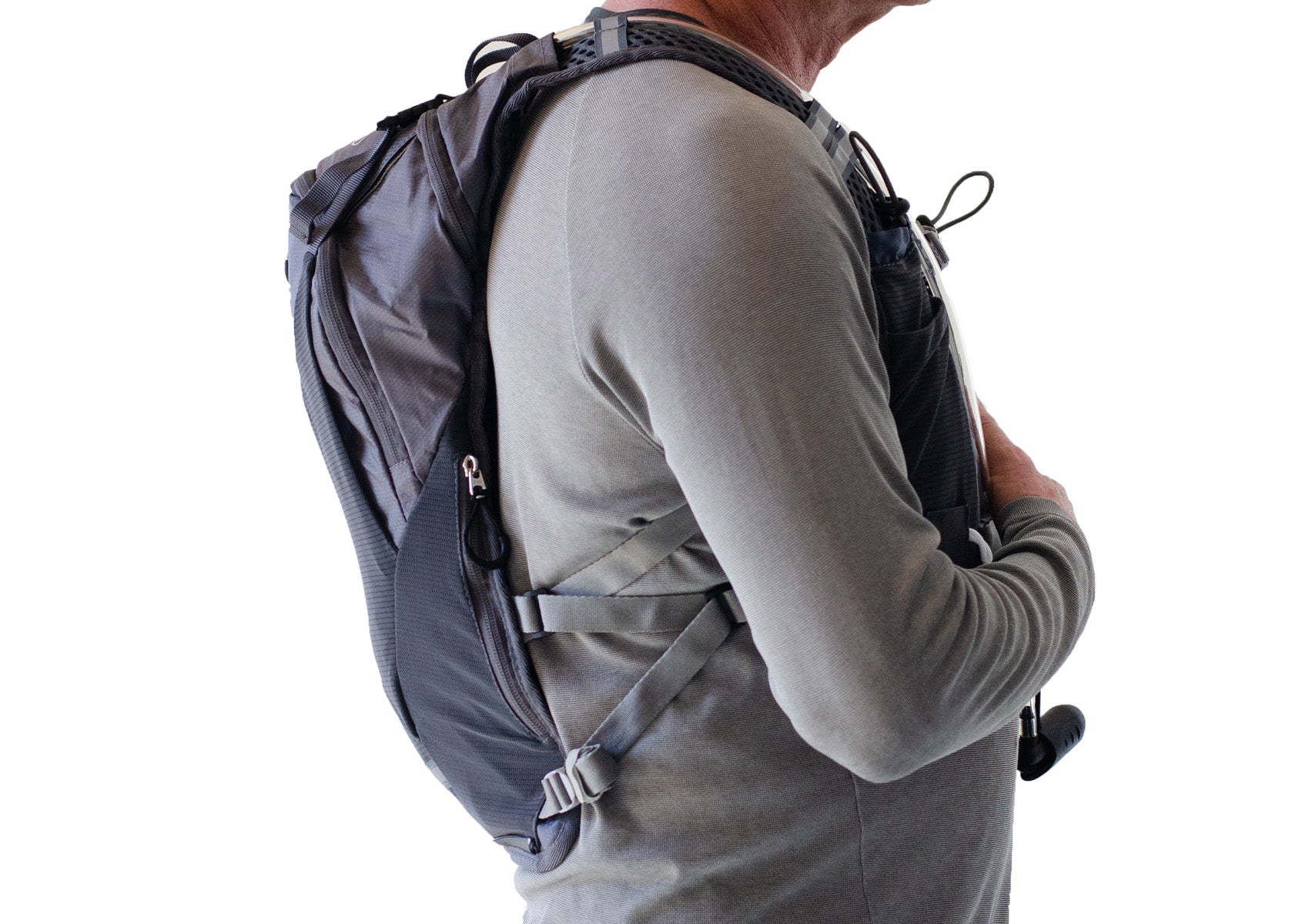 Backpack with Personal Cooler System: 2L Hydration Ready Small / Charcoal Gray