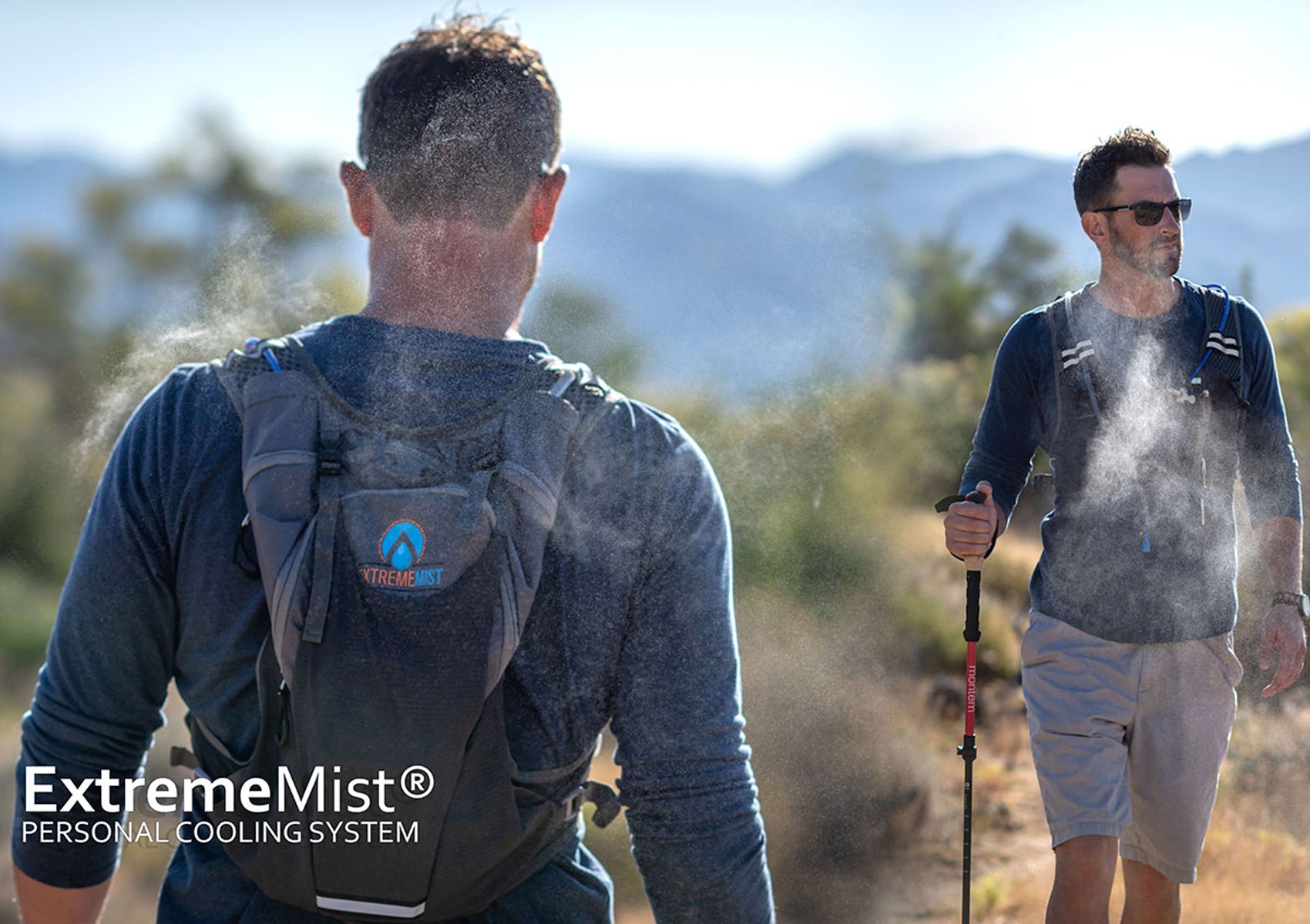 Misting & Drinking Hydration Backpack