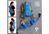 misting hydration backpack and detachable waist pack combo