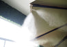close up of misting umbrella