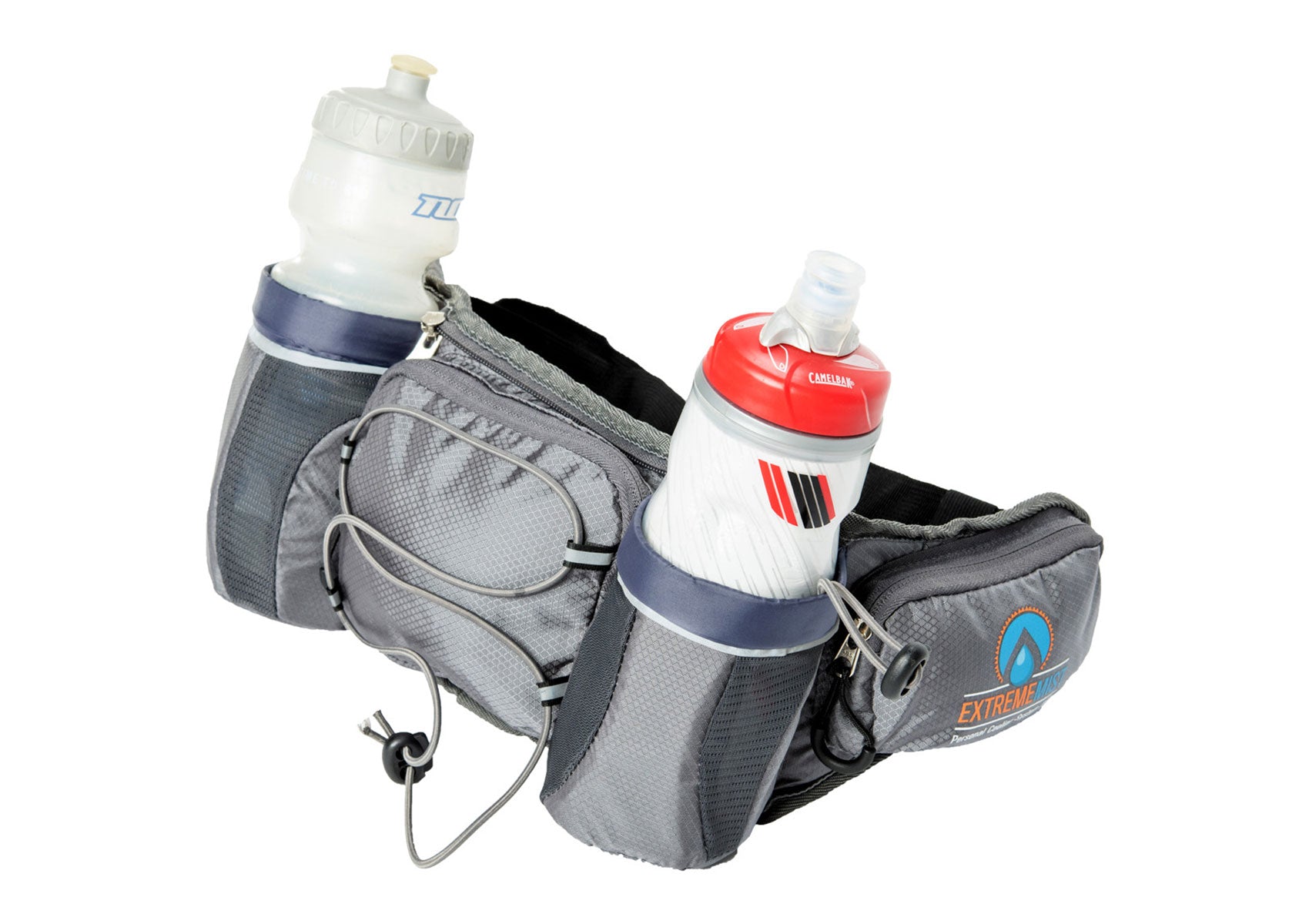 Elastic Top Water Bottle Holder for a Backpack 